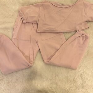 LOVERS & FRIENDS OFF SHOULDER LOUNGE SET